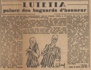 Lutetia - Libres 17 mai 1945 Histoire à la Une